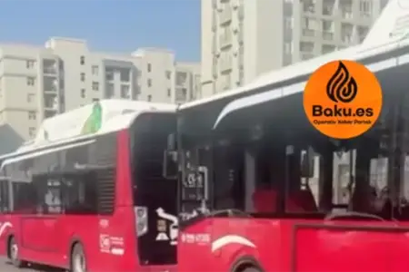 BakuBus 10 nömrəli avtobusun gecikməsini izah etdi