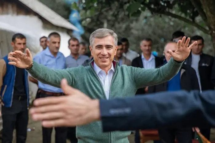 Anar Ələkbərov Astarada Pəncəli Teymurovun ailəsinə qonaq getdi